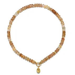 New! Imperial Topaz Collar Necklace