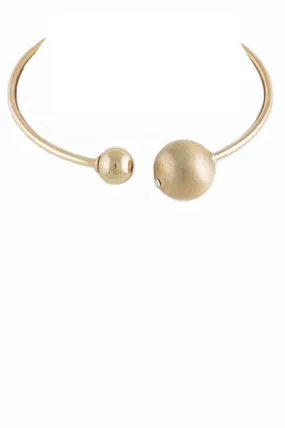 Open Orb Necklace - Gold (As seen in People Style Watch Magazine)