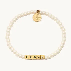 PEACE PEARL BRACELET