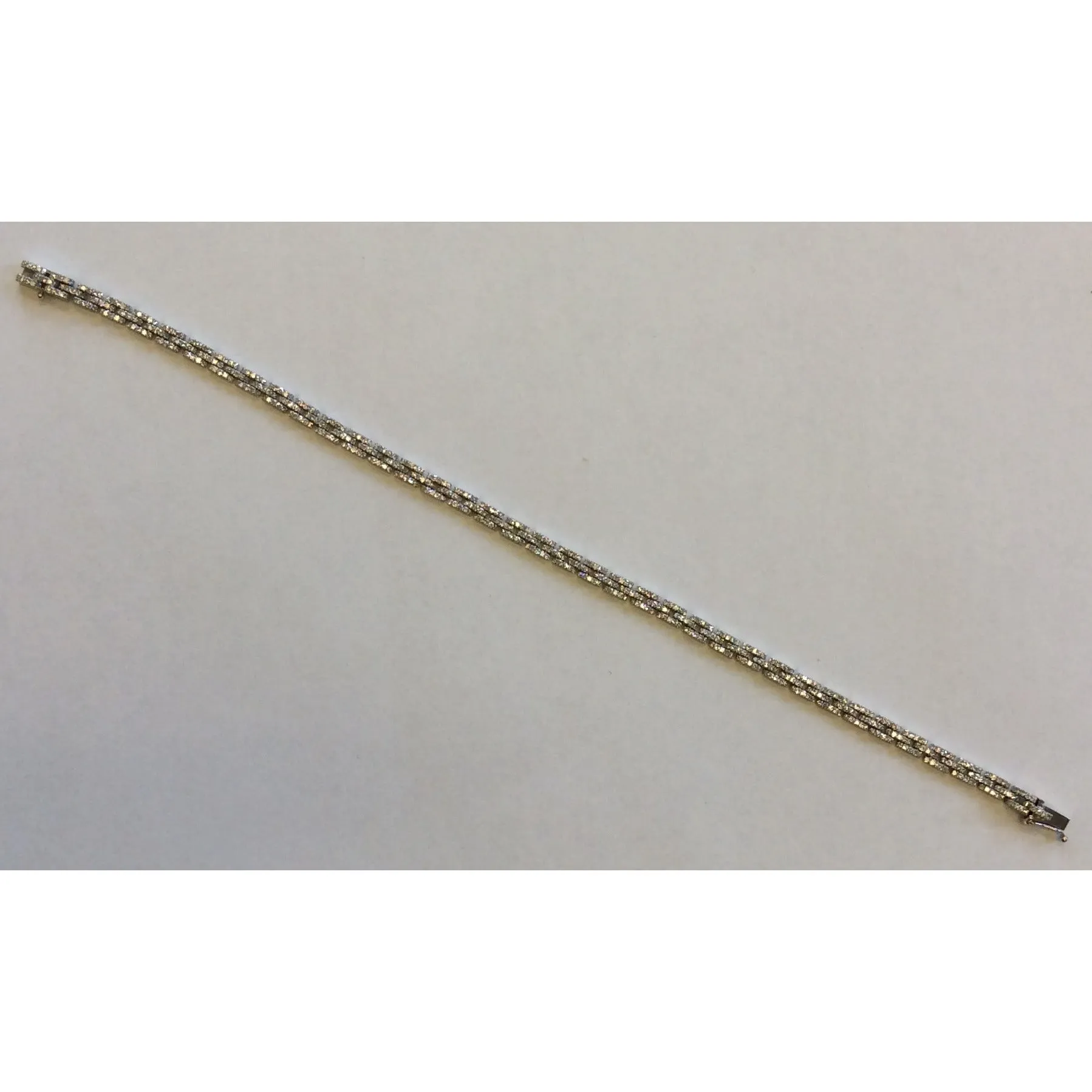 Platinum Diamond Link Bracelet