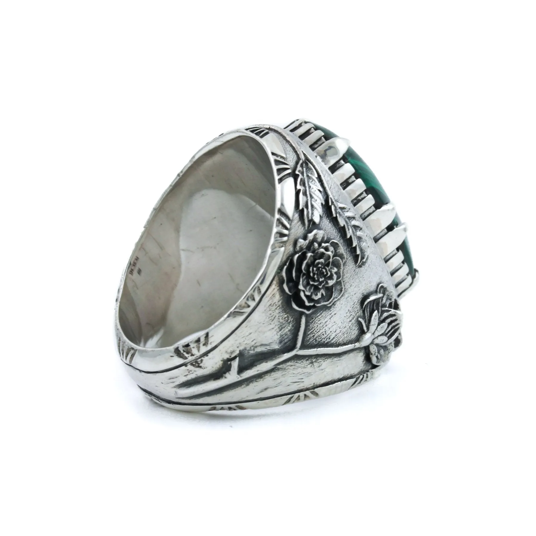 "Kiss From The Rose" Ring x Malachite