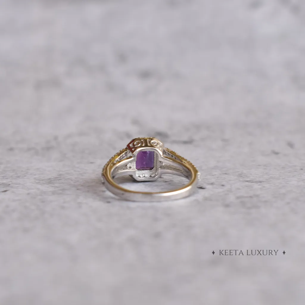 Regal Radiance - Amethyst Ring