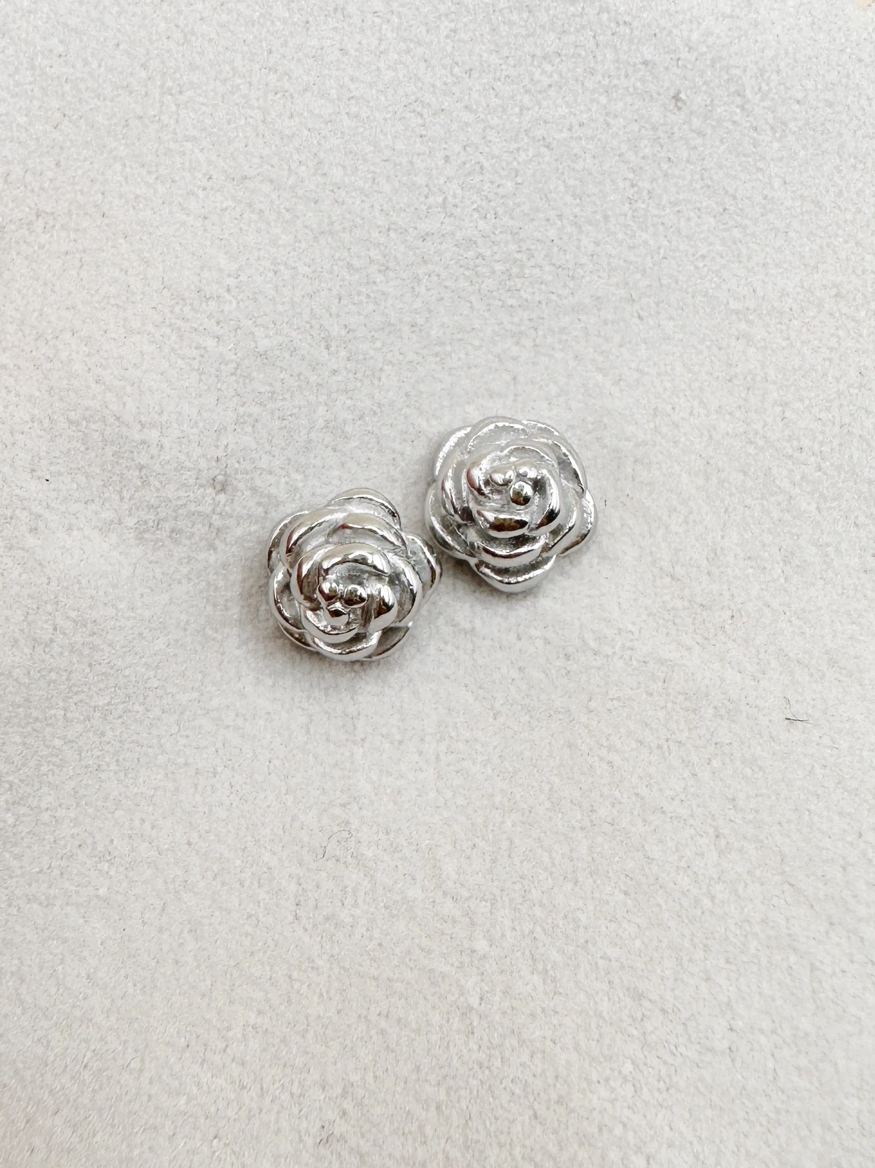 Rose Flower Studs