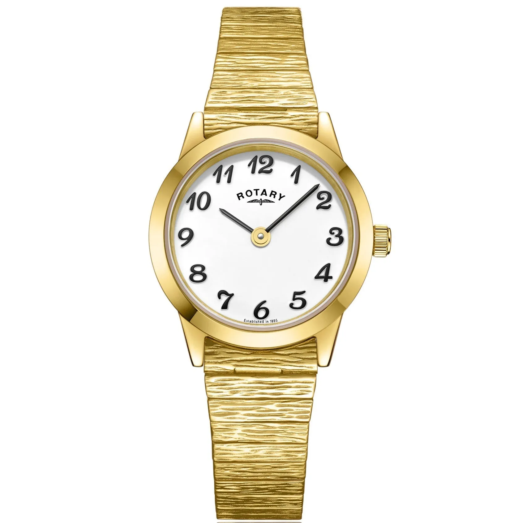 Rotary Core Ladies White Watch LB00762