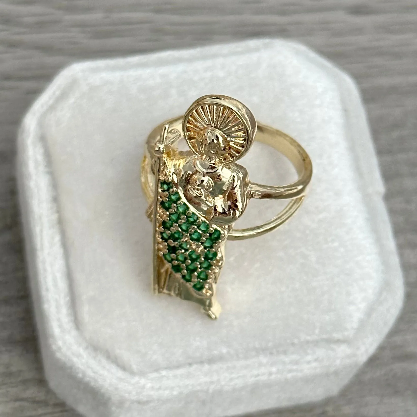 San Judas Green Ring 014