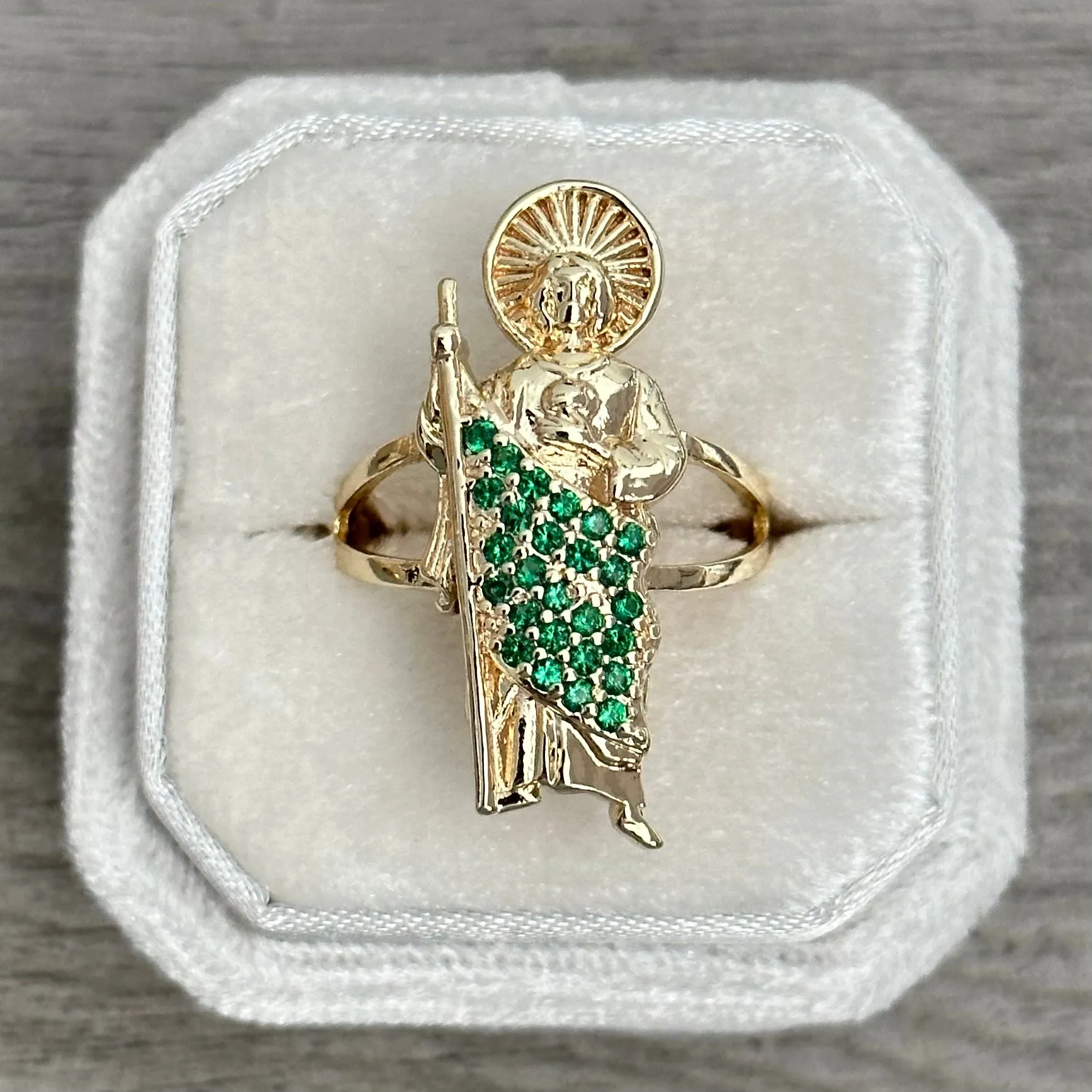 San Judas Green Ring 014