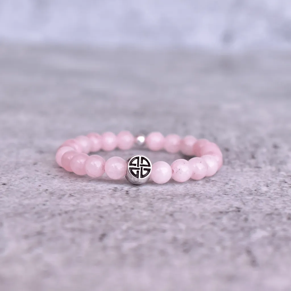 Shield - Rose Quartz Bracelets