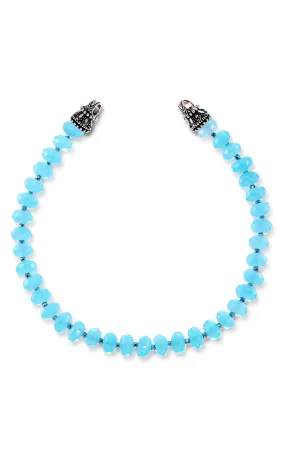 Signature Collection Bead Bracelet –Blue Chalcedony (Advanced Order)