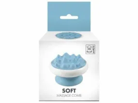 SOFT Massage Soft Comb - Coarse Teeth Blue