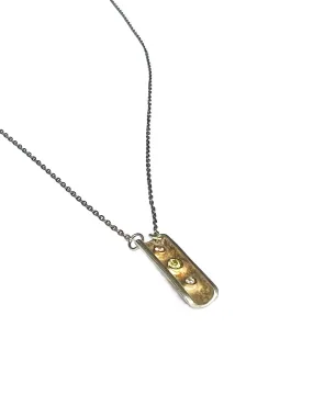 Sonja Fries | 2 Diamond 1 Citrine Necklace