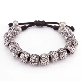 Steel Flower Bracelet by MARZ