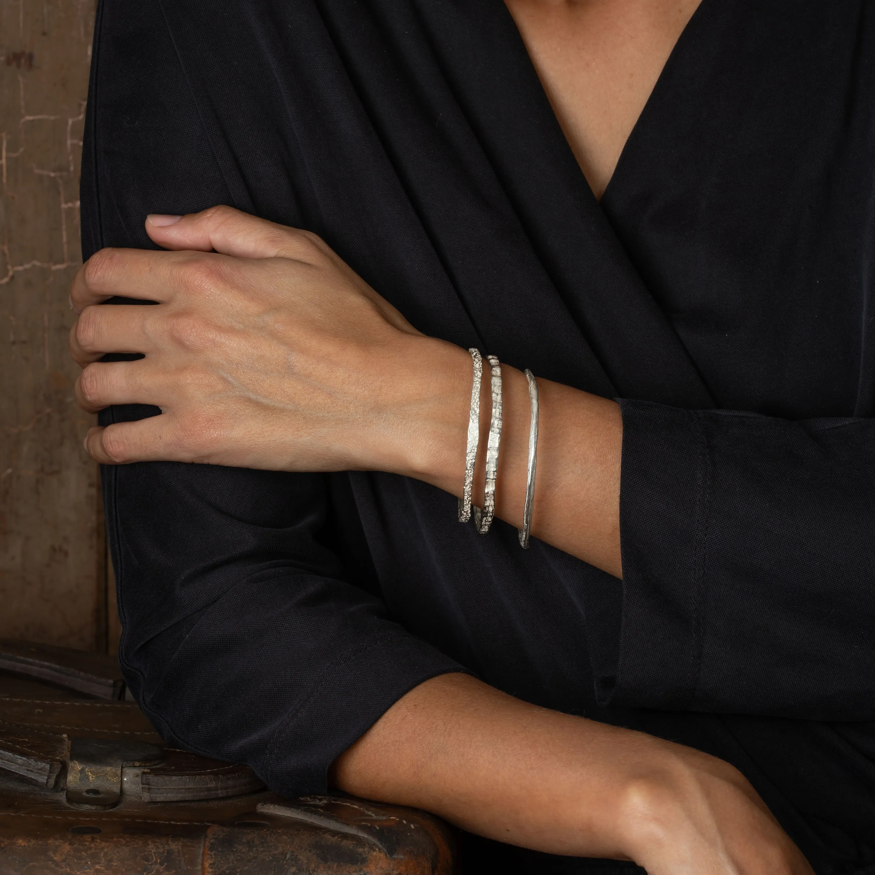 Stone's Throw Bangle Stack