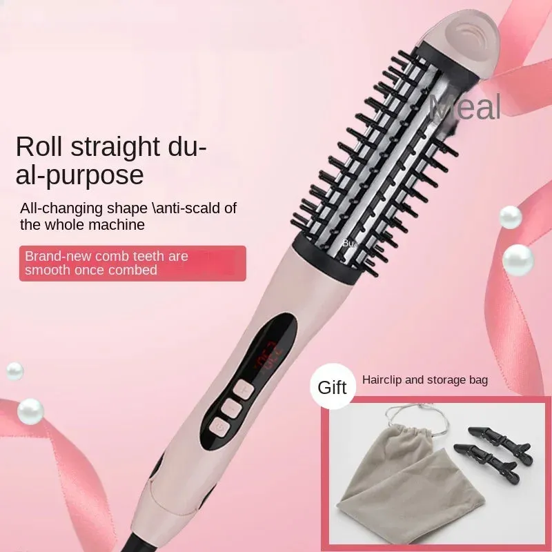 TEEK - Roll Straight Hair Comb Two in One Straightening Clamp