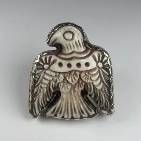 Thunderbird Ring - Bone