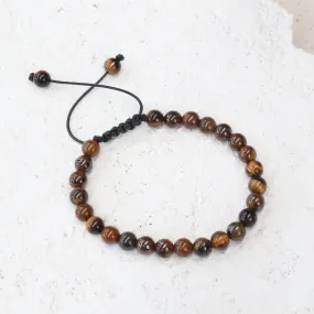 Tiger Eye Beaded Bracelet