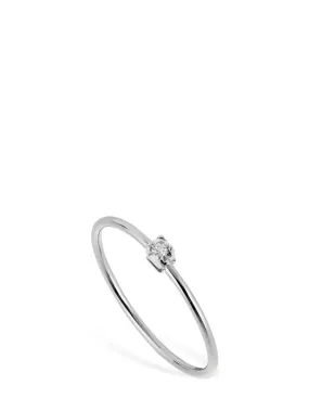 Vanzi   18kt White gold &amp; diamond ring 